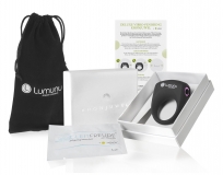 Deluxe Silikon Vibro Penisring Kronjuwel by Lumunu