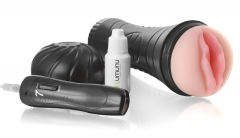 Lumunu Deluxe Masturbator Pussy to go mit Vibration - Original Muschi-Nachbildung von Model Diana